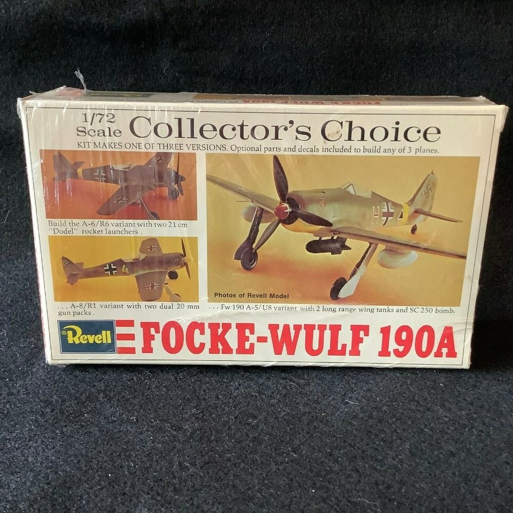 Revell Focke-Wulf 190A Collectors Choice H62 Model Airplane NIB